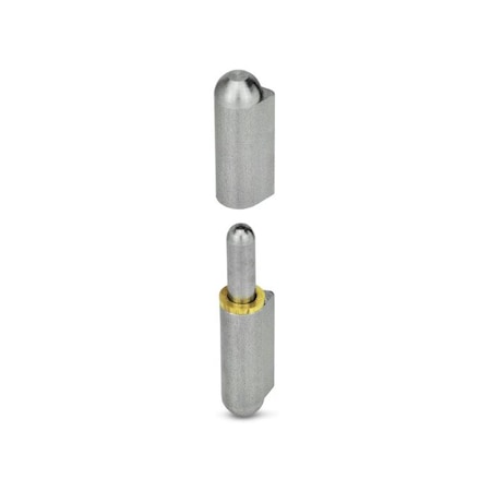 J.W. Winco GN128-80-ST Weldable Hinge, Steel Pin 128-80-ST